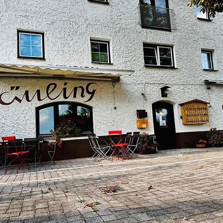 Alpenmotel Saeuling Pinswang Buitenkant foto