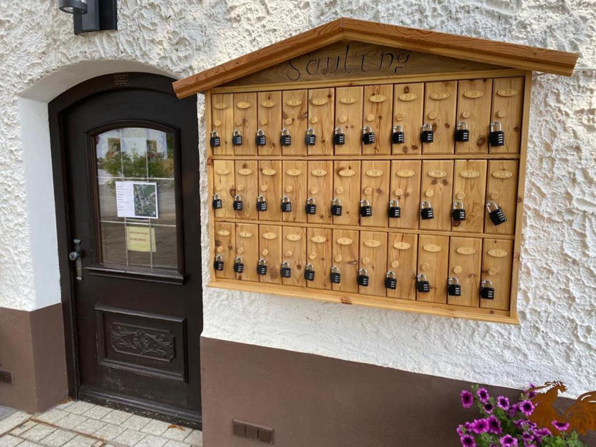 Alpenmotel Saeuling Pinswang Buitenkant foto